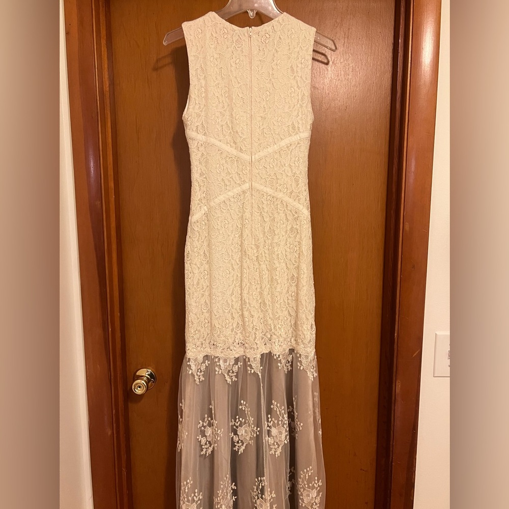 Original Upcycled Ivory Dress